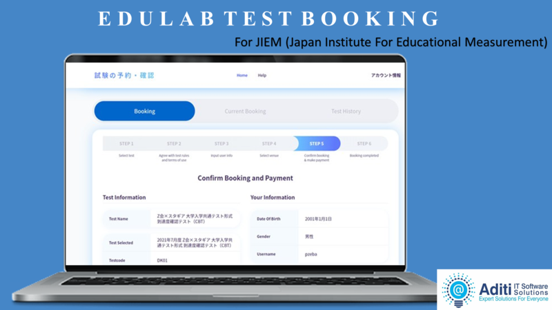 EdulabtestBooking Indian driver